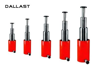 Industrial Trailer Dump Truck Hydraulic Cylinder , Hydraulic Oil Cylinder